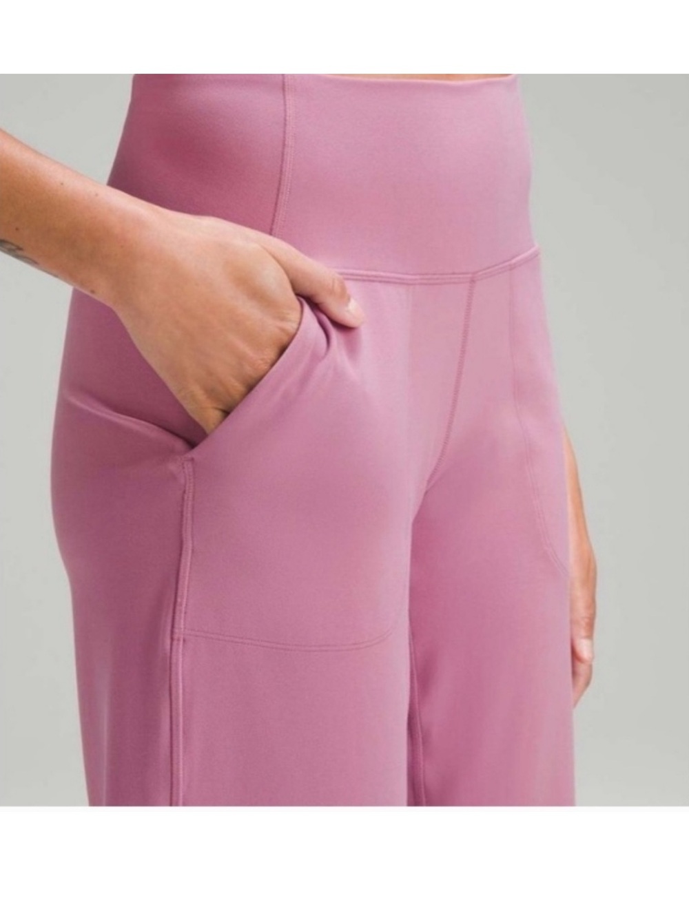 Lululemon Align High-Rise Wide Leg Pants in Velvet Dust - Picture 3 of 8